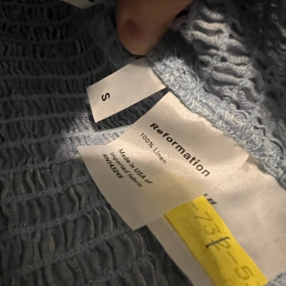 Reformation Linen Top - Picture 2 of 4